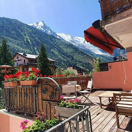 Apartament Chamonix Hyper Centre . Terrasse Vue Mont Blanc . Parking Zewnętrze zdjęcie