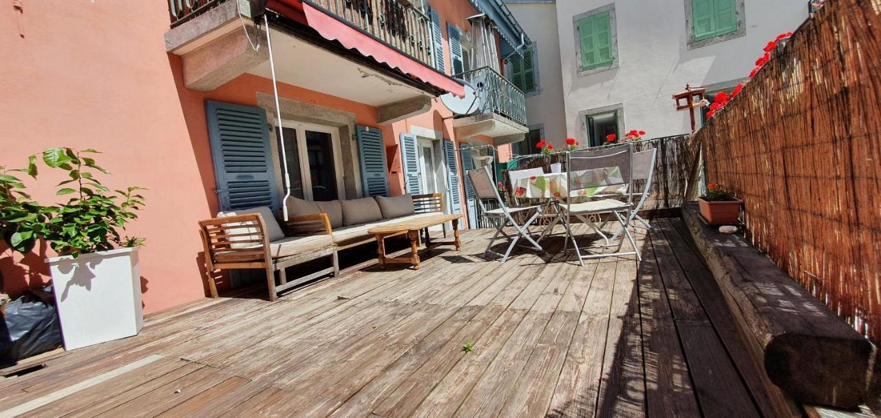 Apartament Chamonix Hyper Centre . Terrasse Vue Mont Blanc . Parking Zewnętrze zdjęcie